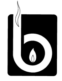 B logo