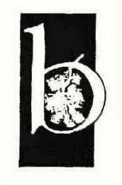 B logo