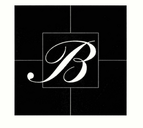 B logo
