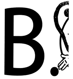 B logo