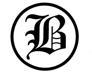 B logo