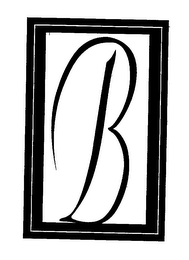 B logo