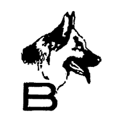 B logo