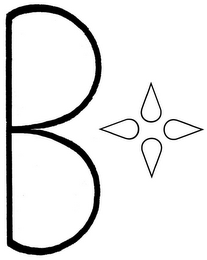 B logo