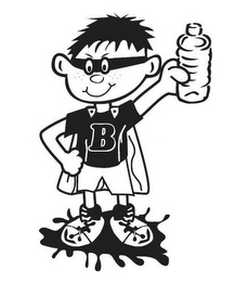 B logo
