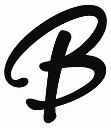 B logo