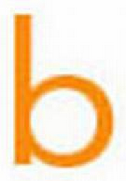B logo