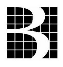 B logo