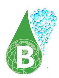 B logo
