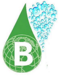 B logo