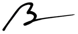 B logo