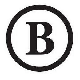 B logo
