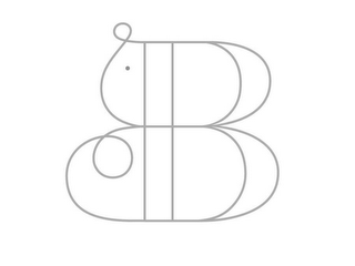 B logo