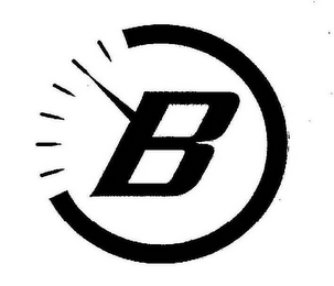 B logo