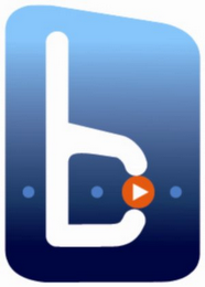B logo