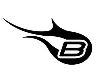 B logo