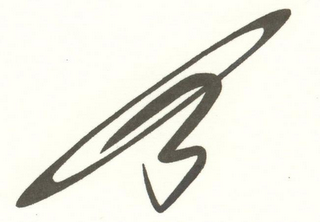 B logo