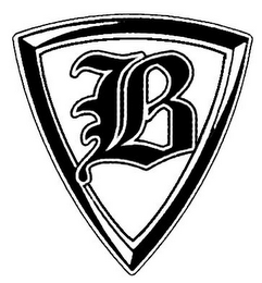 B logo
