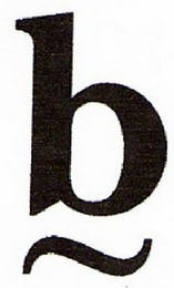 B logo