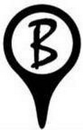 B logo