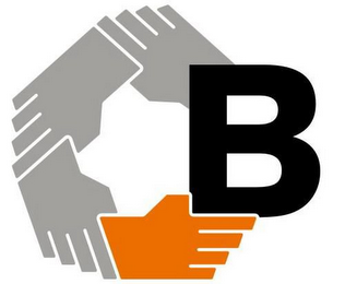 B logo