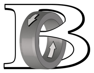 B logo