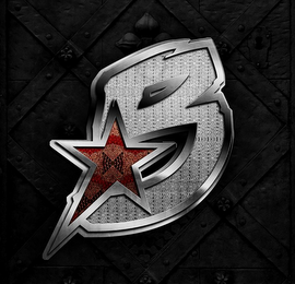 B logo
