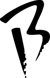 B logo