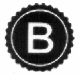 B logo