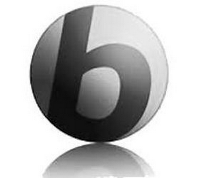 B logo