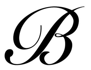 B logo