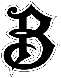 B logo