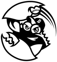 B logo