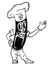 B logo