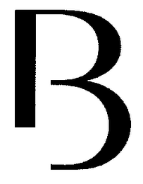 B logo
