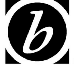 B logo