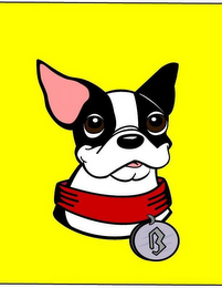 B logo