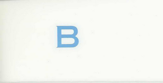 B logo