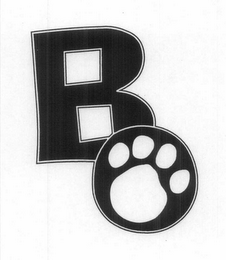 B logo