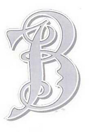 B logo