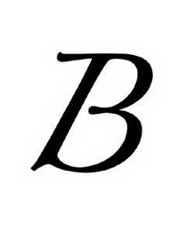 B logo