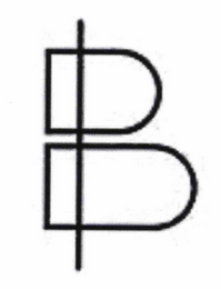 B logo