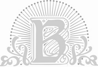 B logo