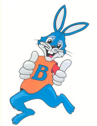 B logo