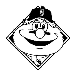 B logo