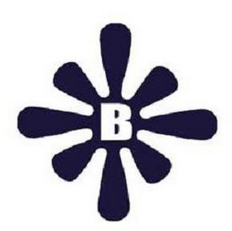 B logo