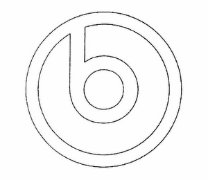 B logo
