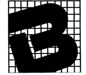 B logo