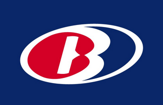 B logo