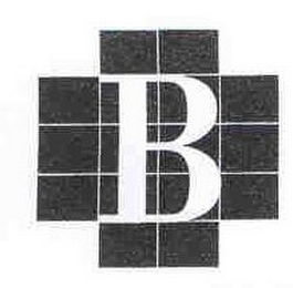 B logo